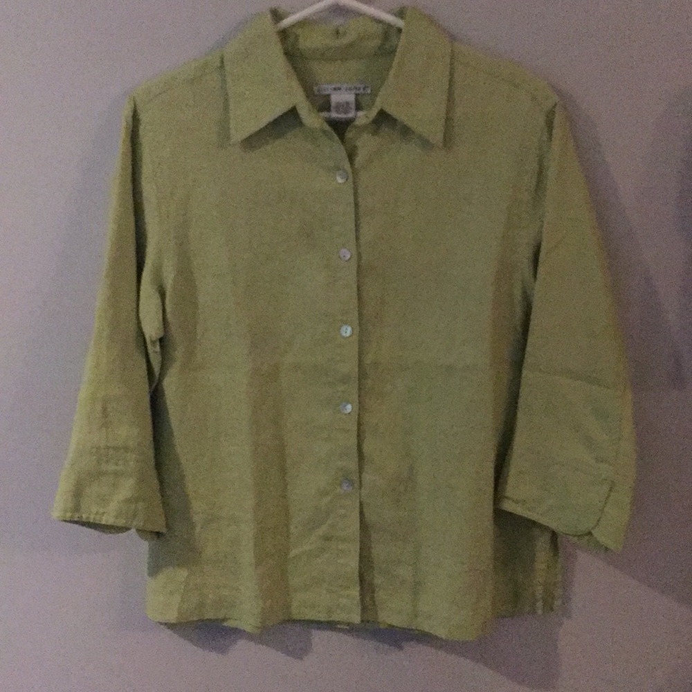 3/4 sleeve linen summer jacket